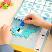 Picture of PLUS PLUS ACTIVITY PAD PUZZLE BY NUMBER - OCEAN